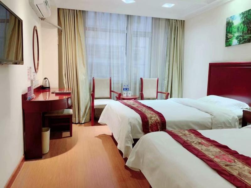 GreenTree Inn Beijing Fangshan Liangxiang Kaixuan Street Express Hotel Exterior foto