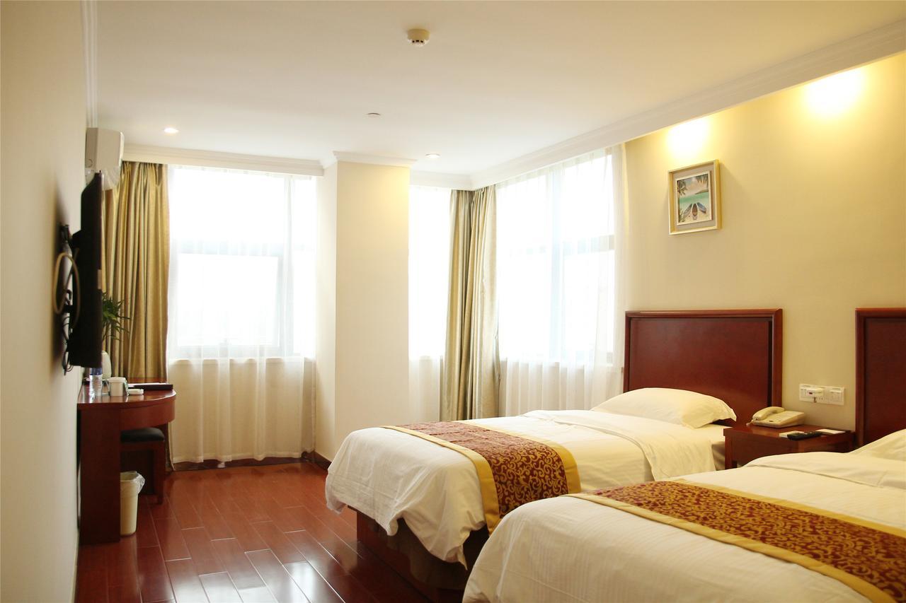 GreenTree Inn Beijing Fangshan Liangxiang Kaixuan Street Express Hotel Exterior foto