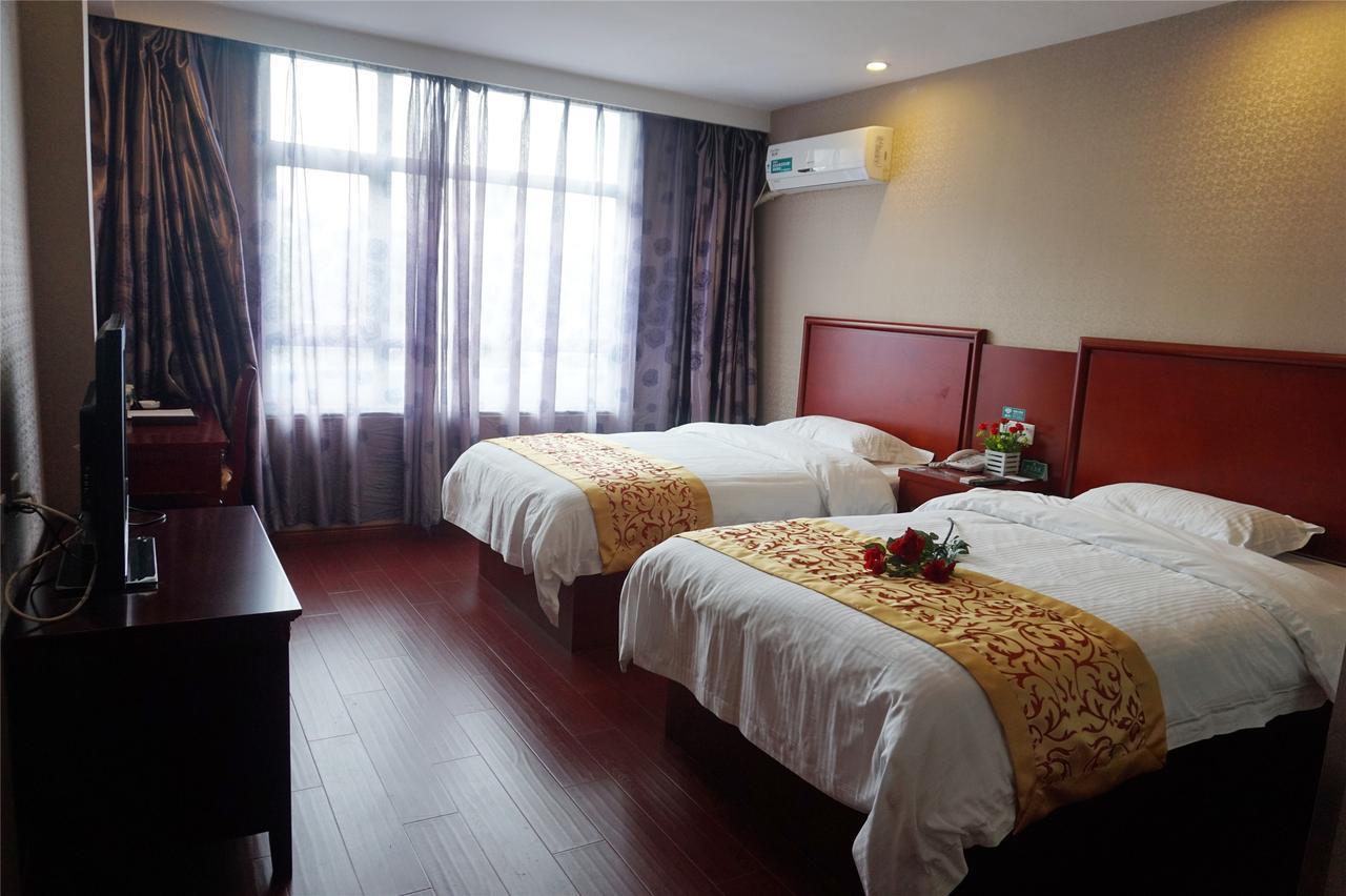 GreenTree Inn Beijing Fangshan Liangxiang Kaixuan Street Express Hotel Exterior foto