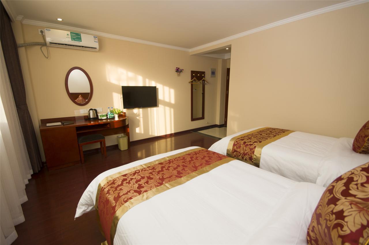 GreenTree Inn Beijing Fangshan Liangxiang Kaixuan Street Express Hotel Exterior foto