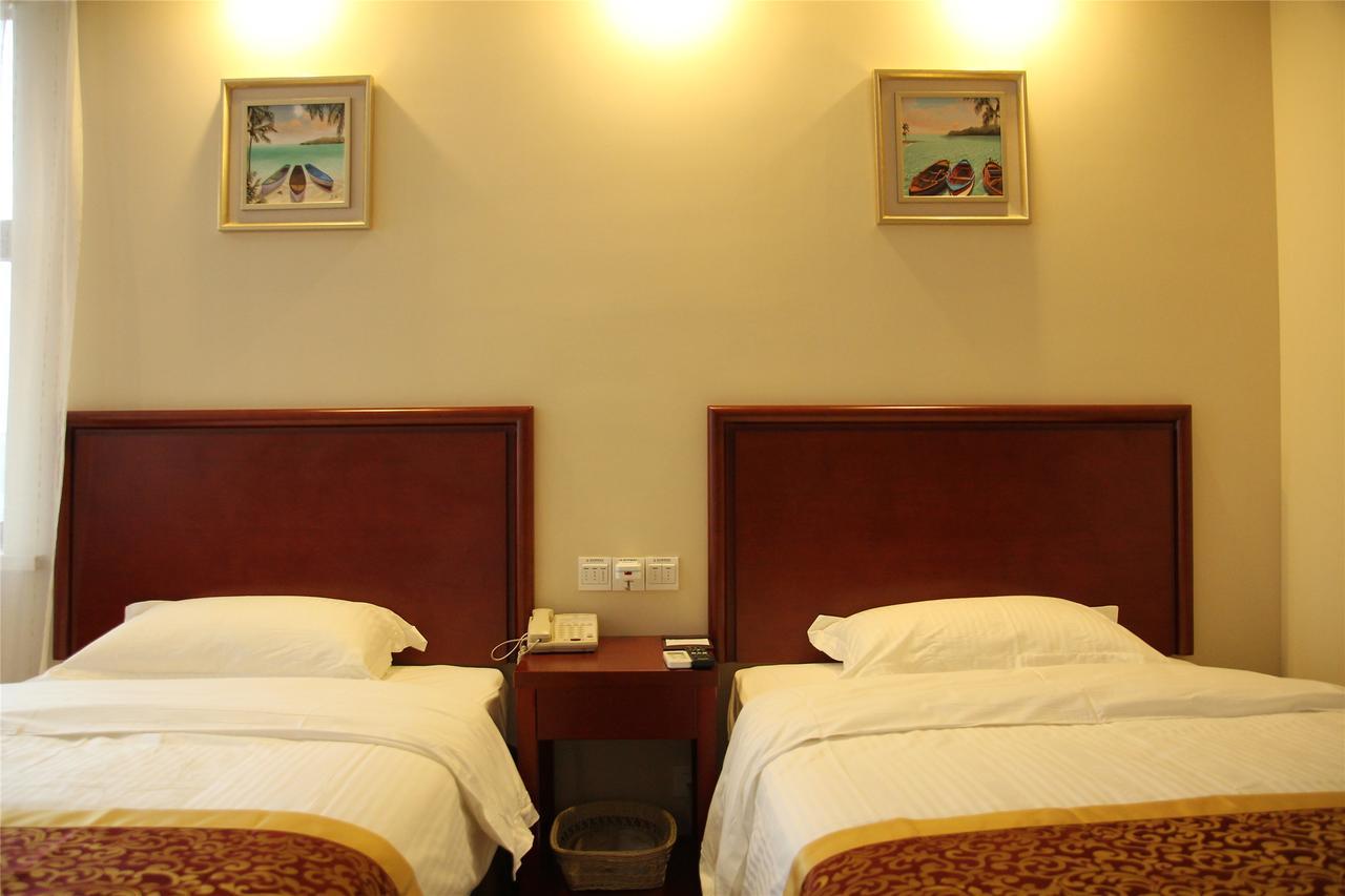 GreenTree Inn Beijing Fangshan Liangxiang Kaixuan Street Express Hotel Exterior foto